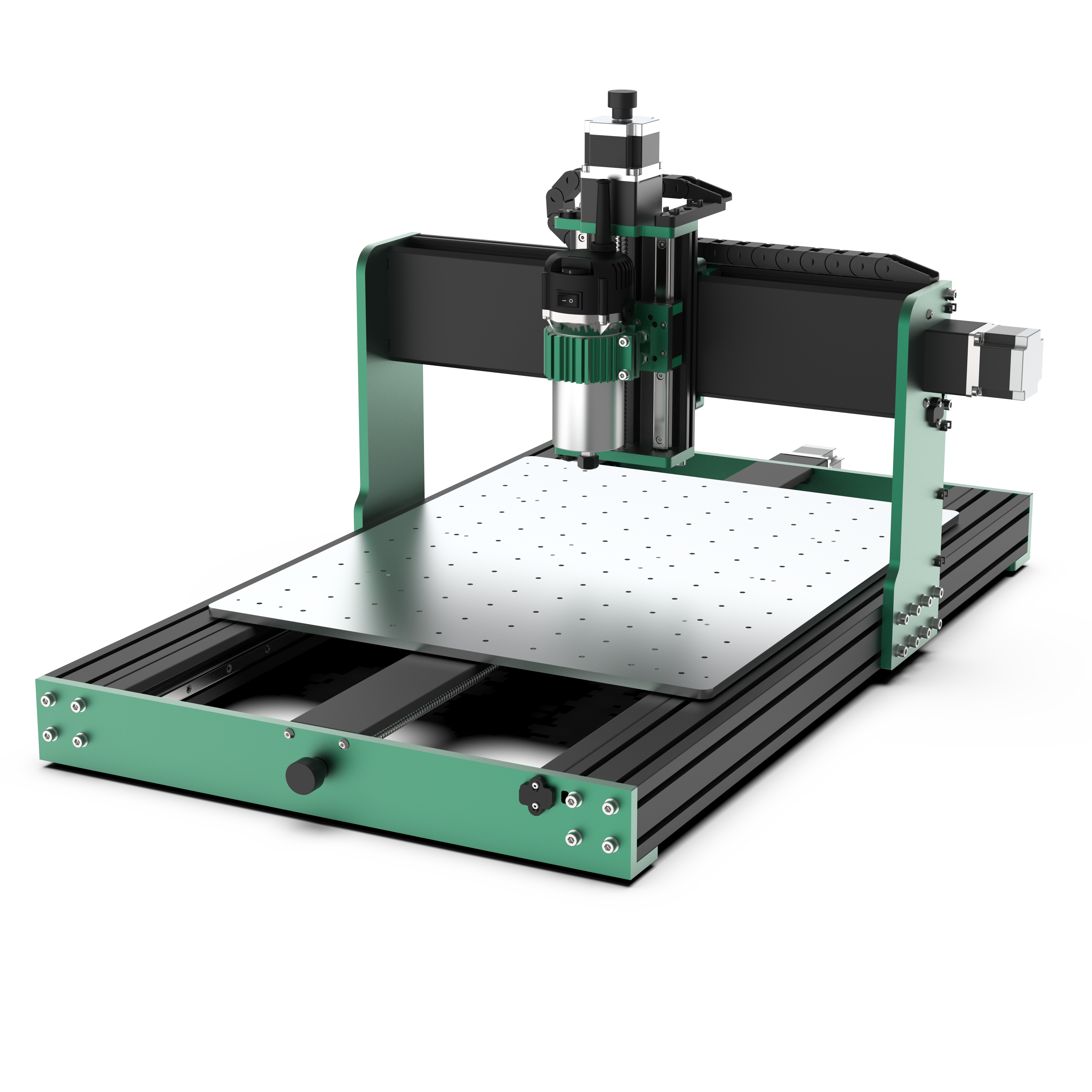 4060 Table All-Metal Y-axis Extension Base Kit with Dual Linear Guides& 1204 Ball Screw for 4030-Evo Ultra/4030-Evo Ultra2