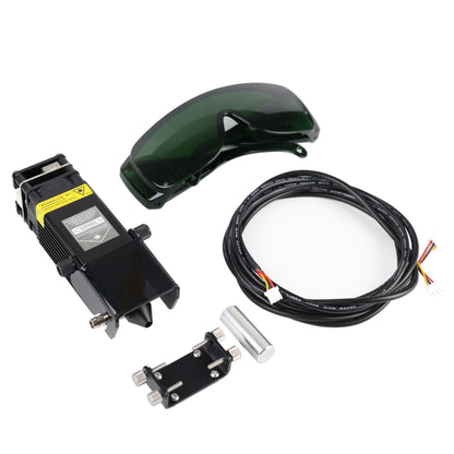10W Optical Power 12V Laser Module Head With Air Assist Laser Engraving Machine