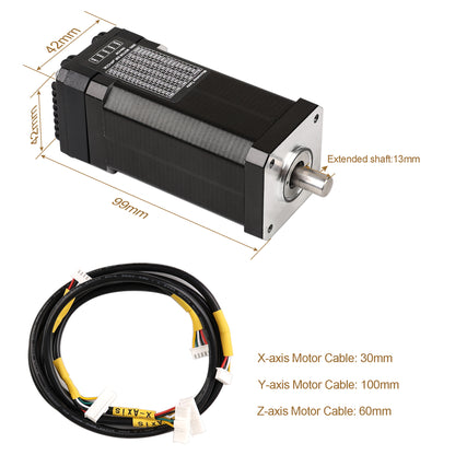 Nema17 Closed Loop Stepper Motor Kit for AnoleX CNC Router 3030-Evo Max/3060-Evo Max