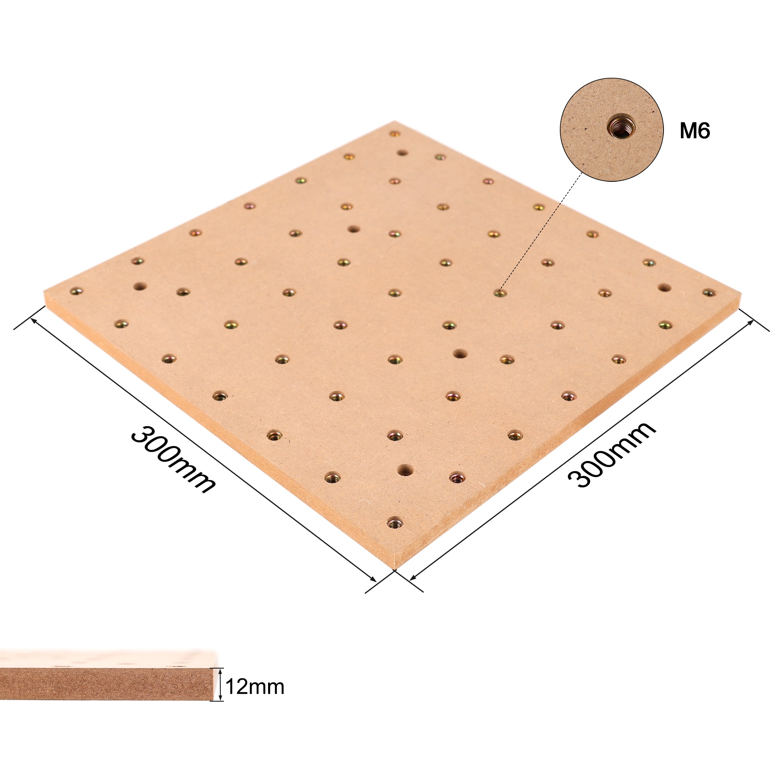 CNC Machine MDF Spoilboard Table for 3060-Evo Pro/Ultra
