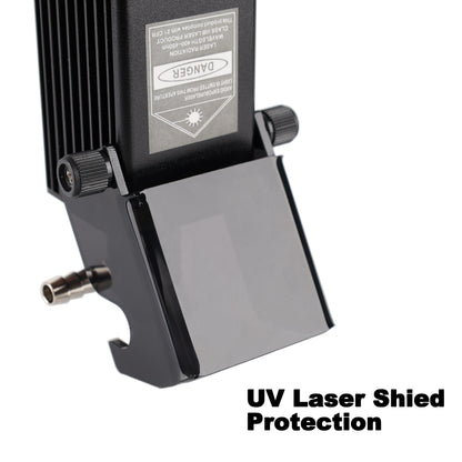 10W Optical Power Laser Module with Air Assistance Nozzle for All AnoleX CNC Router Machine