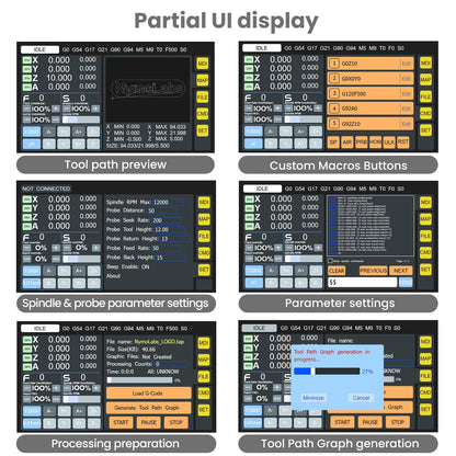 【Customized Version】NymoLabs 4-axis CNC Offline Controller for All AnoleX CNC Router Machine