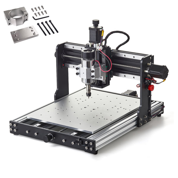 AnoleX 3030-Evo Pro Desktop CNC Router with 65mm Spindle Clamp