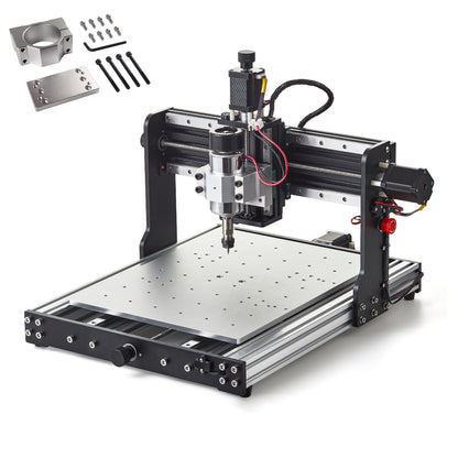 AnoleX 3030-Evo Pro Desktop CNC Router with 65mm Spindle Clamp