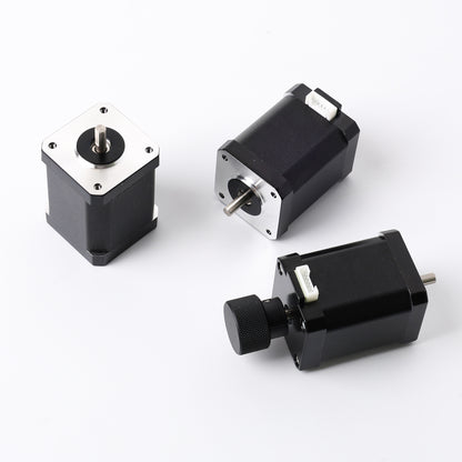 3Pcs Nema 17 Stepper Motor Bipolar 1.5A 65Ncm 42x42x60mm 1.8deg 4 Wires with 1m Cable and Connector