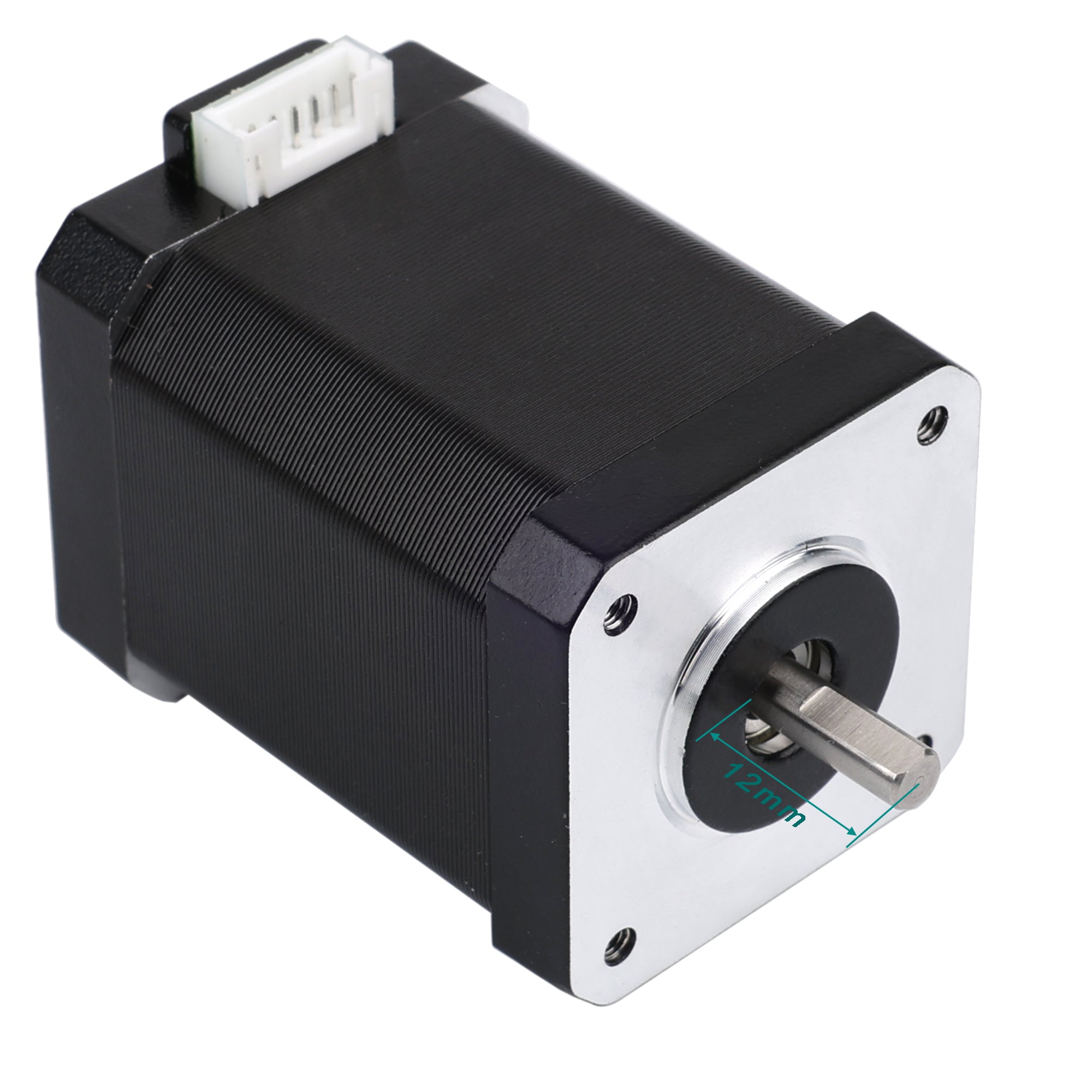 3Pcs Nema 17 Stepper Motor Bipolar 1.5A 65Ncm 42x42x60mm 1.8deg 4 Wires with 1m Cable and Connector