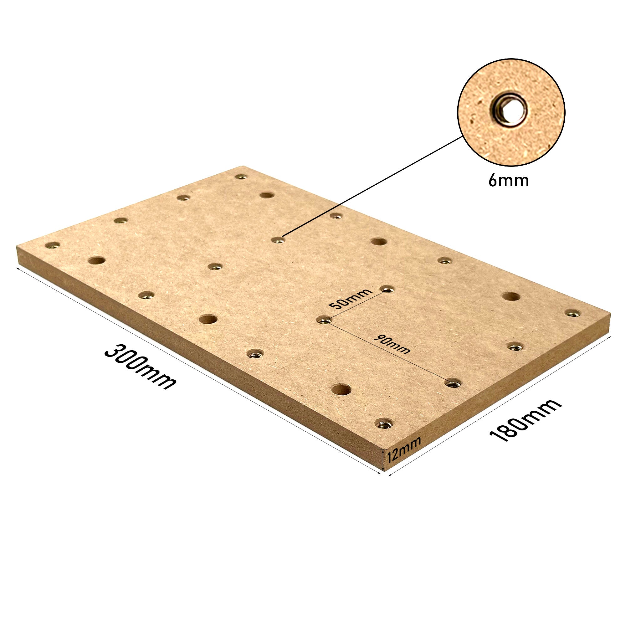 CNC Machine MDF Spoilboard Table for 3020-Evo