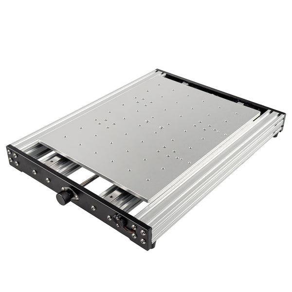 All-Metal Y-axis Extension Base Kit with Dual Linear Guides, 300 * 400mm Working Area and 300mm Travel