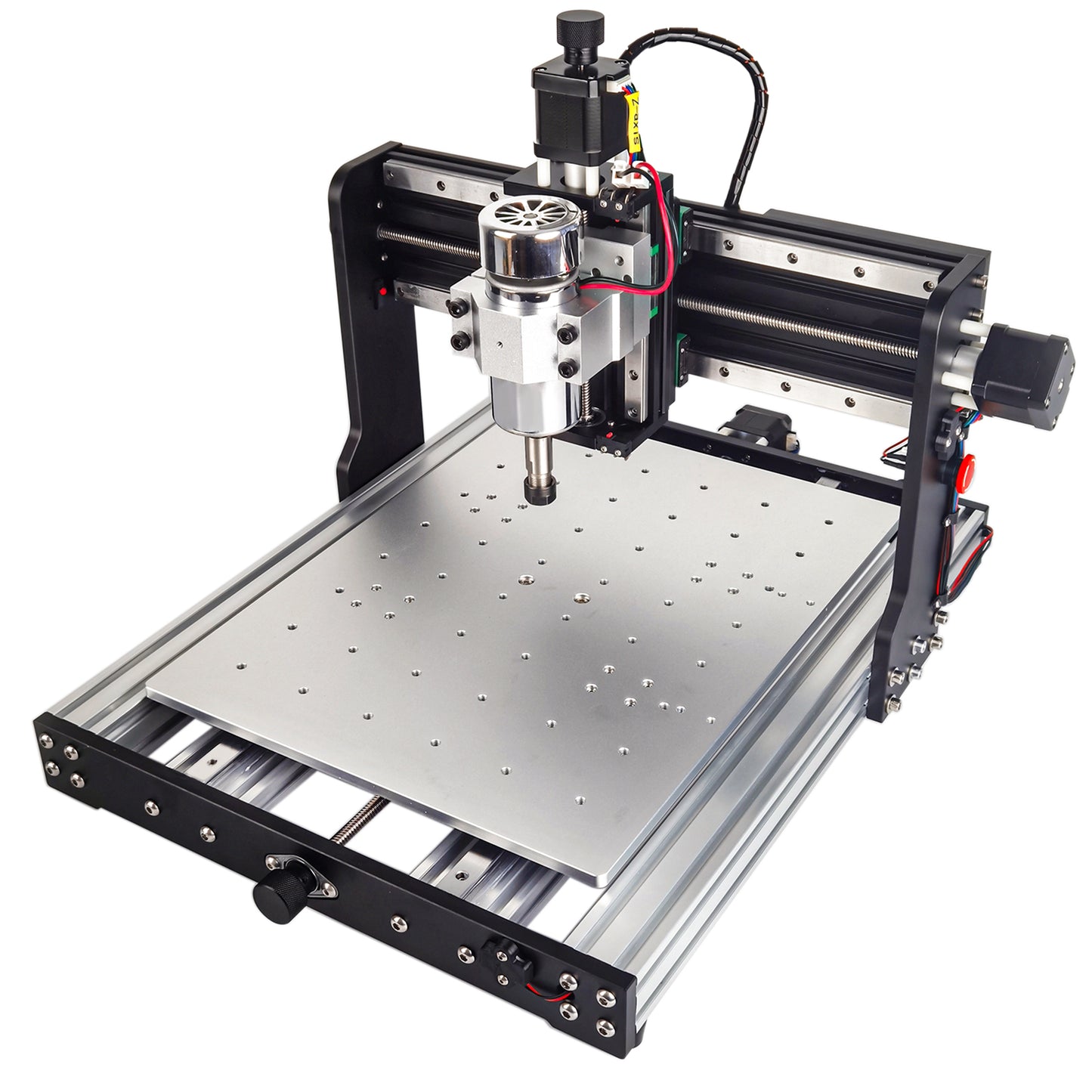 All-Metal Y-axis Extension Base Kit with Dual Linear Guides, 300 * 400mm Working Area and 300mm Travel